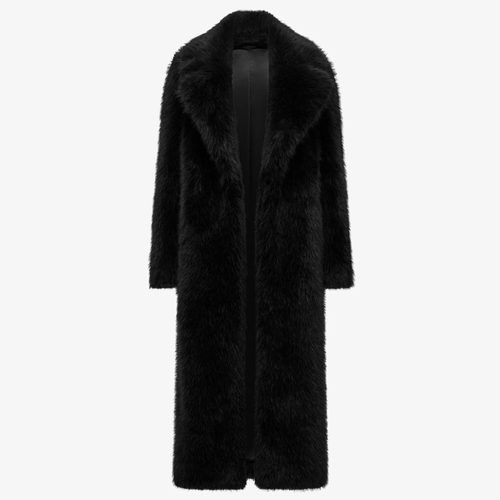 Abrigo de pelo largo