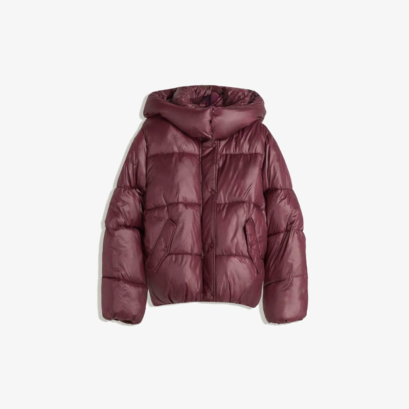 Cazadora bomber glossy