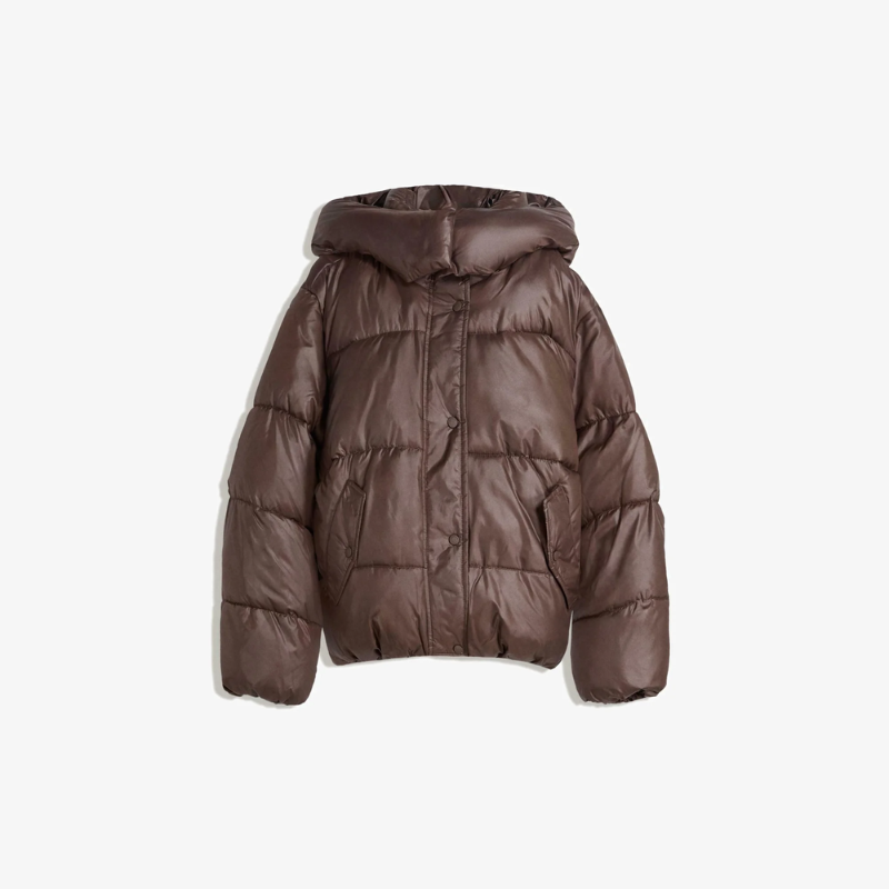 Cazadora bomber glossy